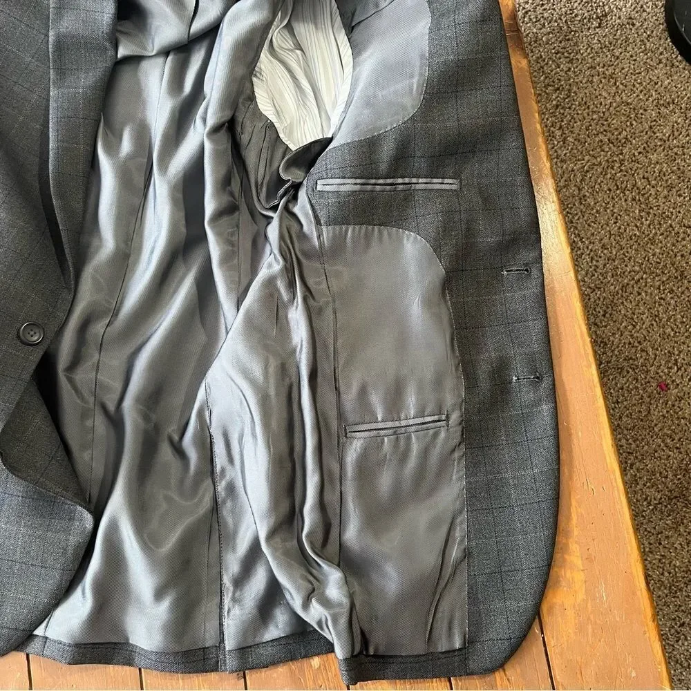Pronto Uomo Gray Men's Blazer